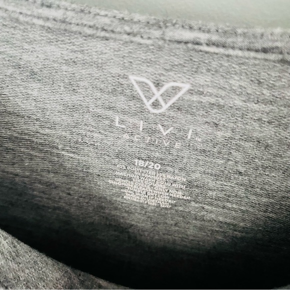 Lane Bryant Livi Active Cold Shoulder Sweatshirt Size 18/20 - Picture 5 of 5